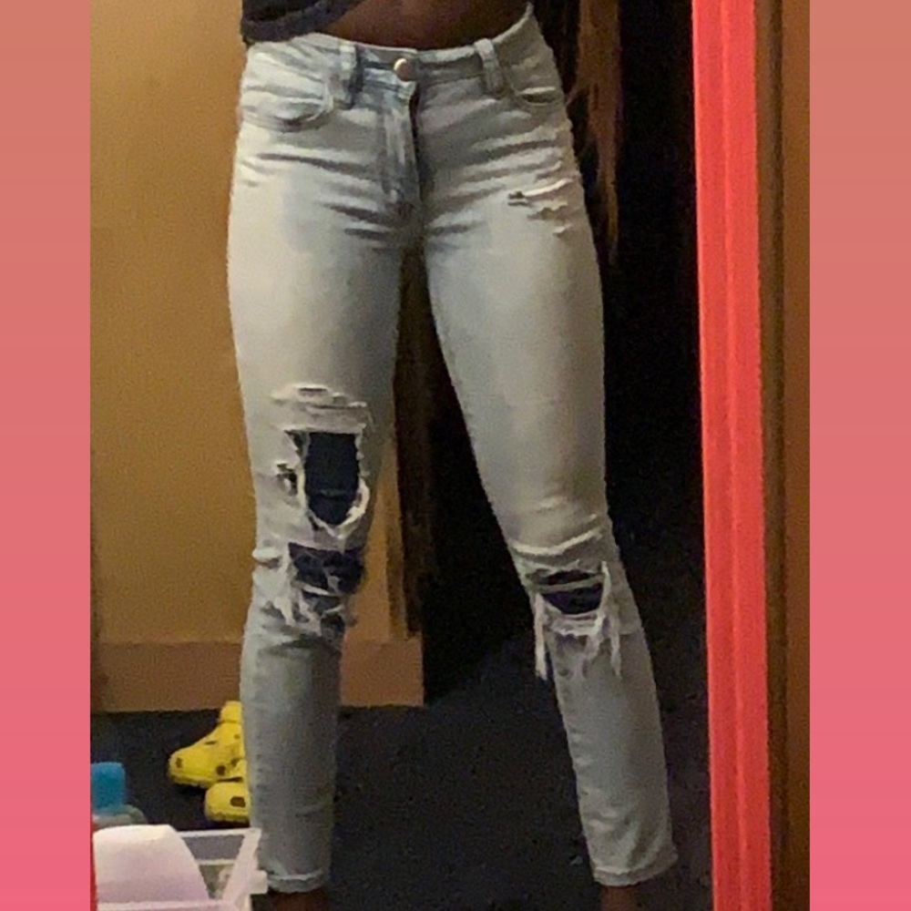ripped jeans